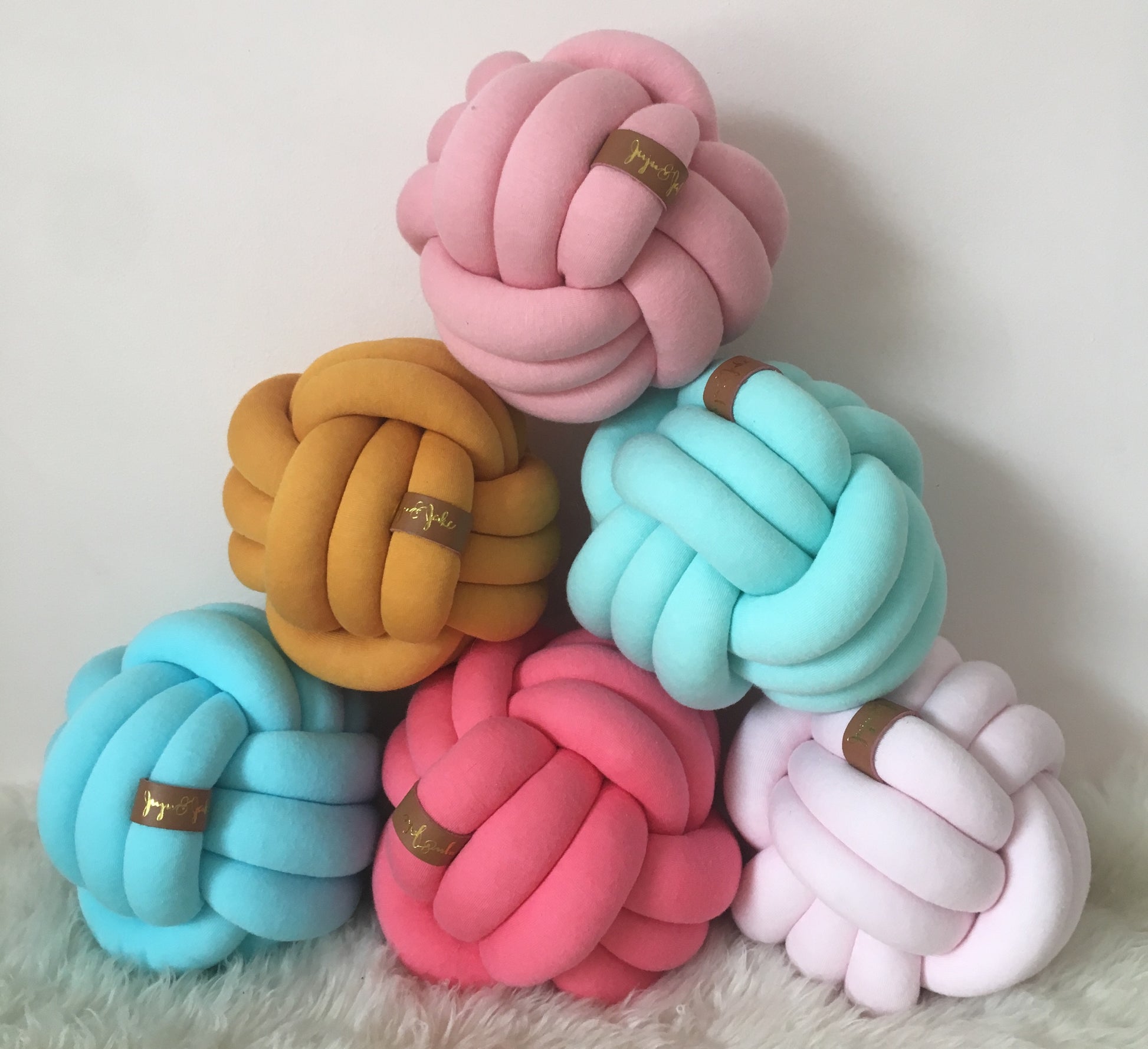 Mini Knot Pillow - See more Knot Pillows & Cushions at JujuAndJake.com